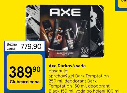 Dárková kazeta pánská Dark Temptation Axe