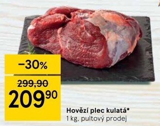 Hovězí plec kulatá - falešná svíčková