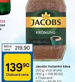 Instantní kávy Jacobs