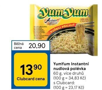 Instantní polévka YumYum