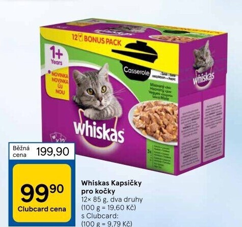 Kapsičky pro kočky Whiskas