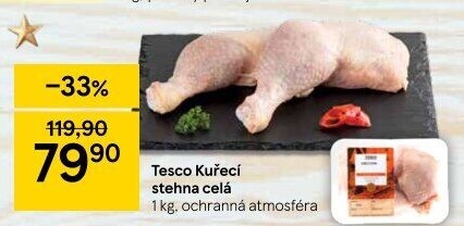 Kuřecí stehna Tesco