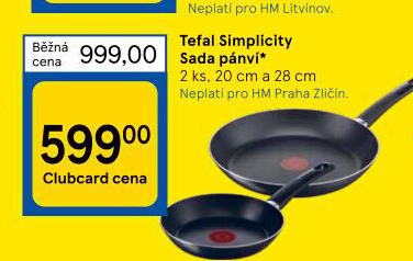 Sada pánví Simplicity Tefal