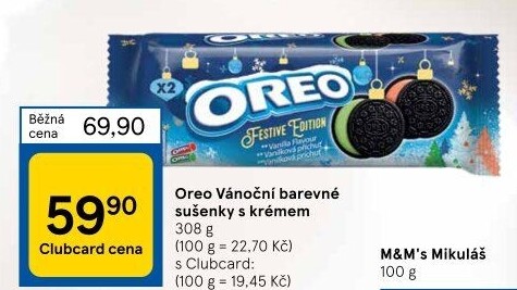 Sušenky Oreo