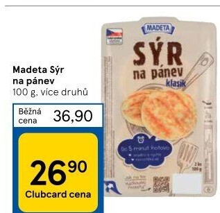 Sýr na pánev Madeta