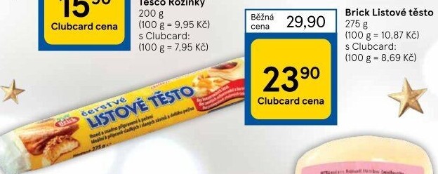 Těsto listové rozválené Brick