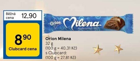Tyčinka Milena Orion