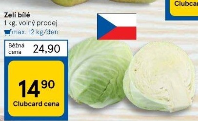 Zelí hlávkové bílé