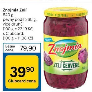 Zelí Znojmia