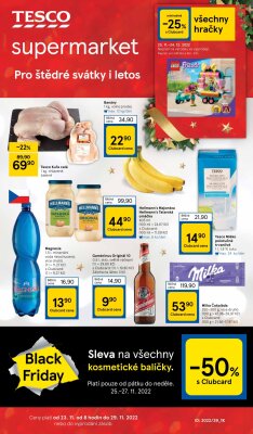 akční leták Tesco 23.11.2022-29.11.2022