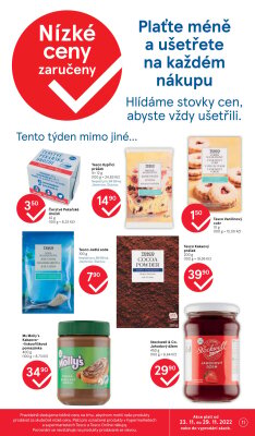 akční leták Tesco 23.11.2022-29.11.2022