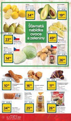 akční leták Tesco 23.11.2022-29.11.2022