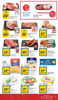 akční leták Tesco 23.11.2022-29.11.2022