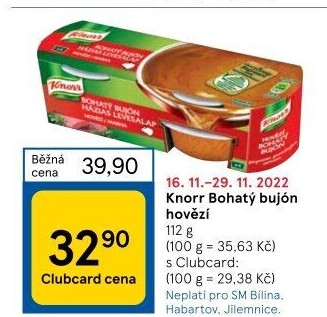 Bohatý bujon Knorr