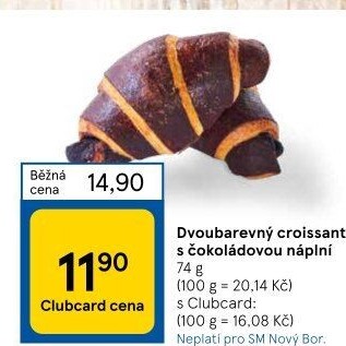 Croissant s náplní