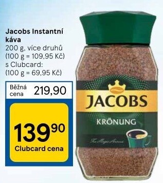 Instantní kávy Jacobs