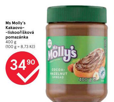 Kakaová pomazánka Ms Molly'