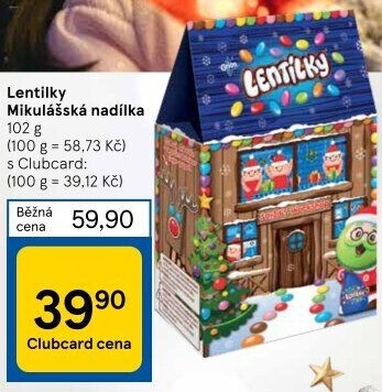 Lentilky Mikulášská nadílka Orion