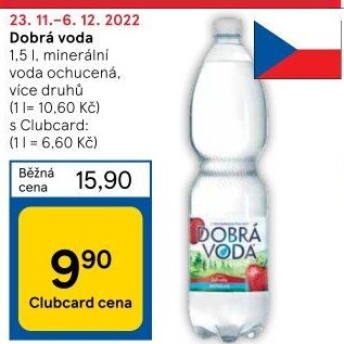 Ochucená voda Dobrá voda