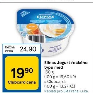 Ochucený jogurt řecký Elinas