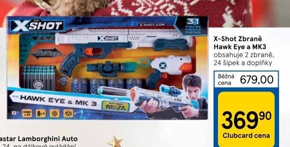 Set Hawk Eye a MK3 X-Shot