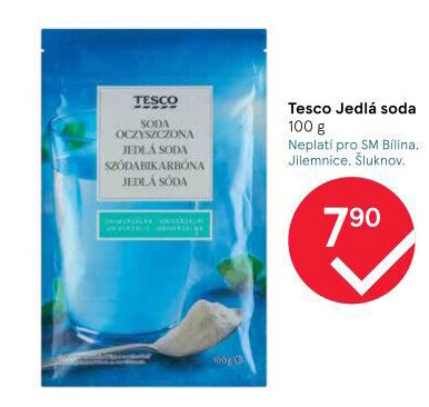 Soda jedlá Tesco