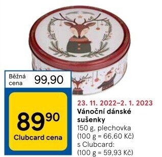 Sušenky - dóza