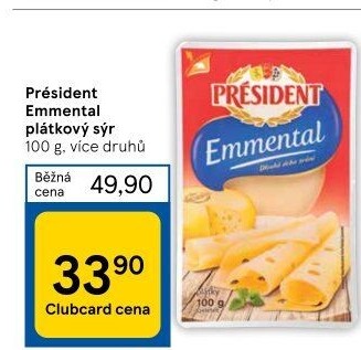 Sýr Ementál Président