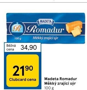 Sýr Romadur Madeta