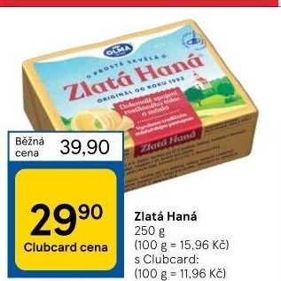 Tuk Zlatá Haná Olma