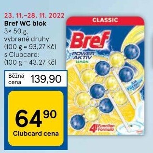 WC blok Bref
