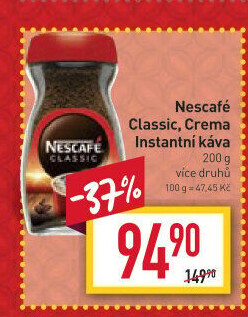 Instantní káva Nescafé Classic