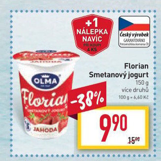 Jogurt smetanový Florian Olma