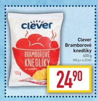 Knedlíky bramborové v prášku Clever