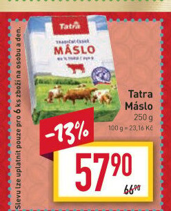 Máslo Tatra