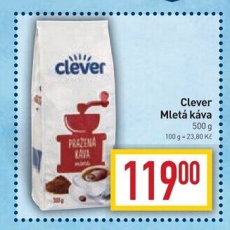 Mletá káva Clever
