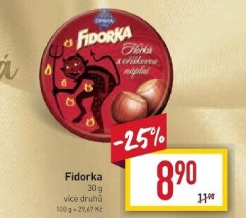 Oplatky Fidorka Opavia