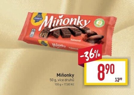 Oplatky Miňonky Opavia