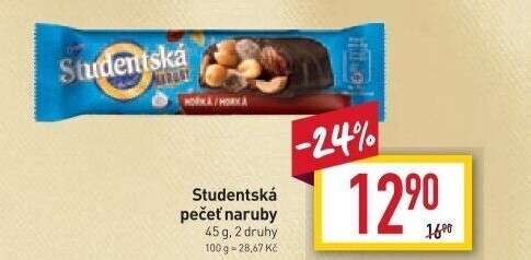 Tyčinka Studentská pečeť Naruby Orion