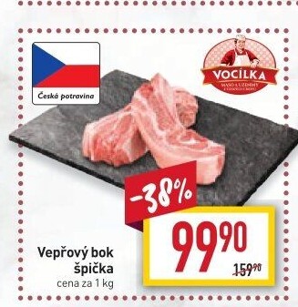 Vepřový bok špička Vocílka