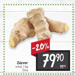 Zázvor čerstvý
