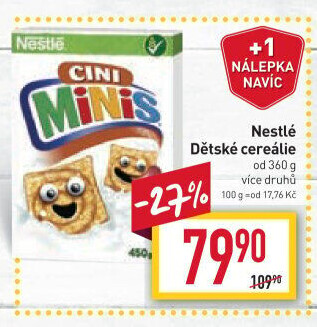 Cereálie Nestlé