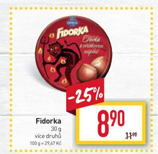 Oplatky Fidorka Opavia