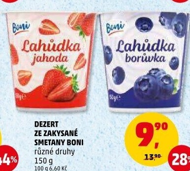 Dezert zakysaný Boni