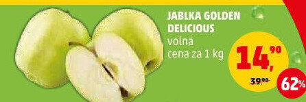 Jablka Golden Delicious
