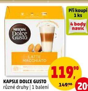 Kapsle Dolce Gusto Nescafé