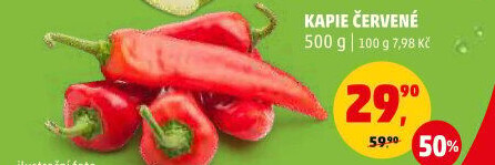 Paprika červená kapie