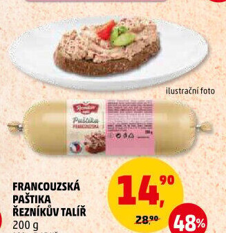 Paštika francouzská Řezníkův talíř