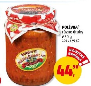 Polévky Řeznictví Kněždub Náhlík&amp