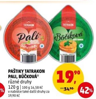 Pomazánka Pali pochoutka Tatrakon